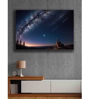 Koç stüdyo Modern tasarım kanvas tablo 50x70 (Çok Renkli)
