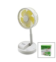MASA ÜSTÜ VANTİLATÖR USB ŞARJIL KATLANIR FAN=13.6CM - UZAYAN AYAK=11-16CM 180 DERECE TELEFONLUKLU GS-275 (5343)