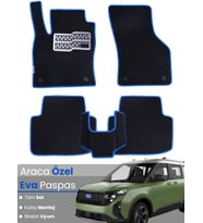 Ford Courier (2024-2025) Uyumlu EVA Paspas Tam Set – Birebir Uyum,Su Geçirmez,Kolay ve Hızlı Montaj