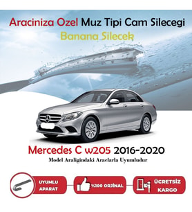 Mercedes C W205 Muz Silecek Takımı 2016-2020