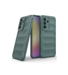 Samsung Galaxy A26 Kılıf Optimum Silikon - Koyu Yeşil