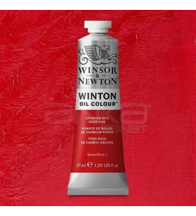 Winsor & Newton Winton Yağlı Boya 37ml 098 Cadmium Red Deep Hue