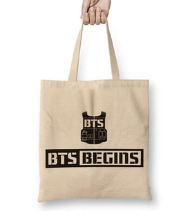 Bts Begins Bez Çanta Uzun Saplı
