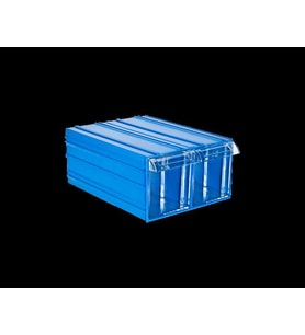 Hipaş Plastik - Çekmeceli Kutu (260x340x150 mm) - 510-2 (Mavi)