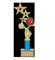 ODAK KUPA - Figürlü Kupalar - Yıldız Figürlü Kupalar FG-017 C - 37 cm