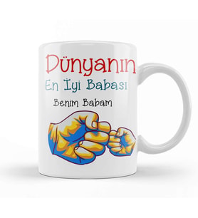 Babalar Günü Babaya Hediye 013 Kupa Bardak Porselen