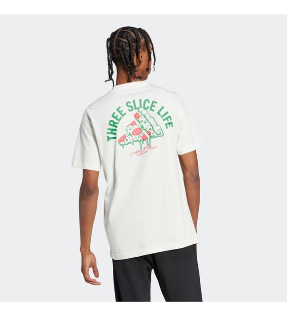 adidas JJ4016 M L PIZZA TEE Erkek T-Shirt