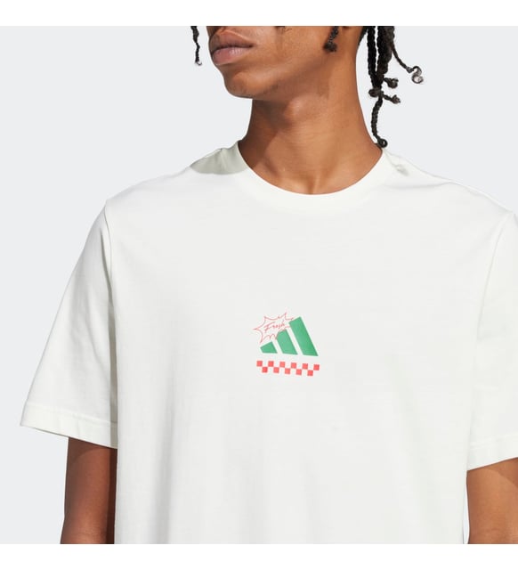 adidas JJ4016 M L PIZZA TEE Erkek T-Shirt