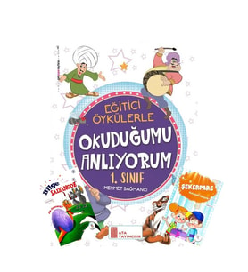 Ata 1.Sınıf Okuduğumu Anlıyorum (Beyaz)