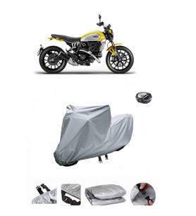 Ducati Scrambler Icon  Su Geçirmez Motosiklet Brandası ARKA ÇANTA UYUMLU