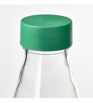 Lexroo Su şişesi, cam-yeşil, 0,5 lt