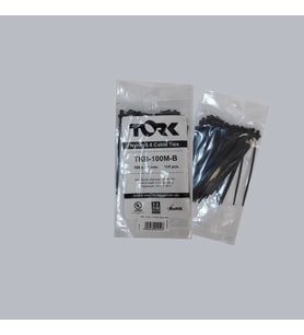 Mey İthalat® Tork Siyah Kablo Bağı 2,5X100