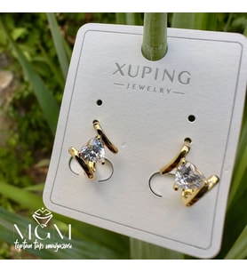 Xuping Taşlı Küpe