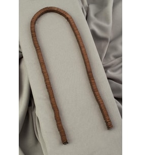 Hematit Doğal Taş Mat Kahverengi Rondela Kesim 6x1mm Dizi [AA]