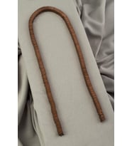 Hematit Doğal Taş Mat Kahverengi Rondela Kesim 6x1mm Dizi [AA]
