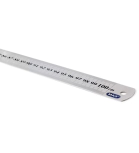 MAS 2400 ÇELİK CETVEL 100CM.