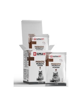 Supravet Kedi Bağışıklık Güçlendirici Toz Probiyotik ve Prebiyotik Takviyesi 30x1,5 gr