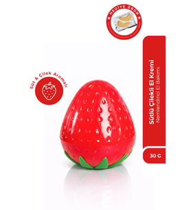 Bio Asia Sütlü Çilekli El Kremi 30 ml