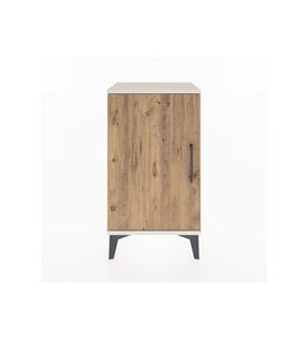 Arges Komodin 2 Raflı Tek Kapaklı 44x30x80 Aytaşı-Çam