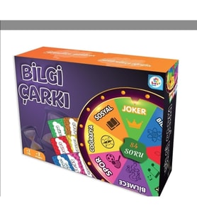 Bilgi Çarkı Kutu Oyunu 7+ Yaş