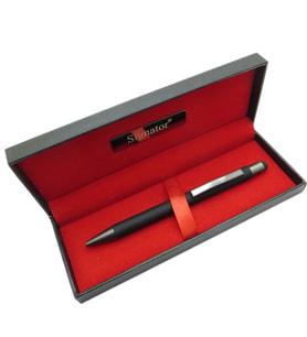 Signator® T490 Siyah Tükenmez Kalem  İsme Özel Kalem  Hediyelik Kalem (Karışık)
