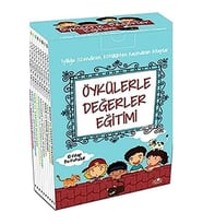Öykülerle Değerler Eğitimi Seti - 10 Kitap Takım (Krem)