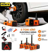 EZERE PowerLift Pro 5 Ton Çok Fonksiyonlu Elektrikli Hidrolik Kriko Lift Kaldırma - SSSSSS4135-7