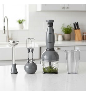 Handmaid 1967H Blender Set Antrasit Siyah