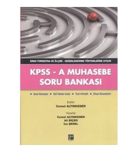 KPSS - A Muhasebe Soru Bankası