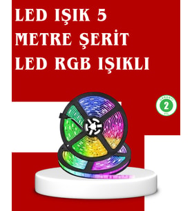 5 Metre Kumandalı Rgb Şerit Led Aydınlatma - Lisinya