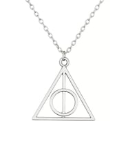 Northcity Harry Potter Ölüm Yadigarları Üçgen Kolye - Hediye Paketi Dahil