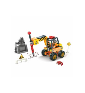 Construction 144 Parça İnşaat Seti ile Mühendis Olmanın Zamanı! (Çok Renkli)