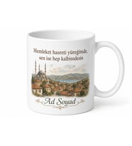 Memleket Temalı Ablaya Özel Baskılı Kupa Bardak Hediye