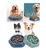Kedi-köpek Yavaş Yeme Mama Kabı Obezite Önleyici Sindirim Düzenleyici Mama Kabı