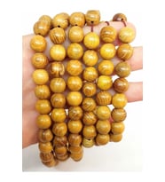Bileklik Boy Ud Ağacı Ahşap Yarım Dizi 10mm (45274) (18CM UZUNLUĞUNDADIR)
