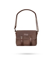 Design 01 Kanvas - Deri Unisex Postacı Çanta