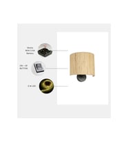 YENİ BAMBU PİLLİ 010 ABAJURLU OVAL APLİK