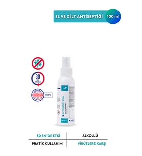 ACTOHAND® ETOH 100 ml  El ve Cilt Antiseptiği - Etanol 80 % (v/v)