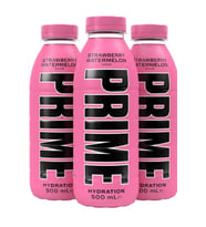 Prime Hydration Strawberry Watermelon 500 ml – Çilek & Karpuz Aromalı Sporcu İçeceği (3 ADET)