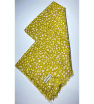 Saçaklı Pamuk Tülbent - 05504 (Yağ Yeşili)