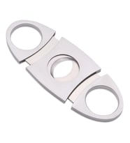 Perlotus Çelik 56 Ring Puro Makası Puro Kesici 2,2 cm Kesim Çapı (Beyaz)