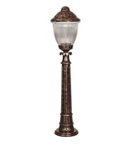 AVONNI BSU-68210-BKR-B Kahverengi Boyalı Dış Mekan Aydınlatma E27 ABS Polikarbon Cam 23cm