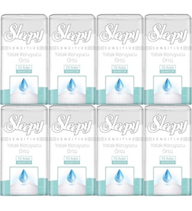 Sleepy Hasta Yatak Koruyucu 60*90CM 80 Adet (8PK*10)