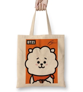BT21 RJ Bts Bez Çanta Uzun Saplı