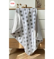 Peluş Welsoft kışlık-Baharlık Çift Taraflı katlı kız-erkek Bebek Battaniyes