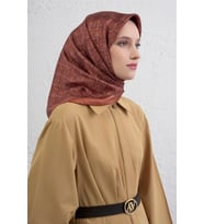 08 Armine Twill İpek Eşarp 9405D