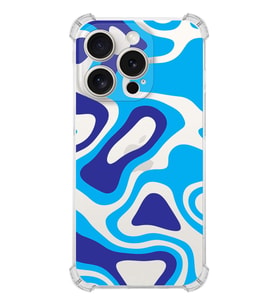 PrintiFy Apple iPhone 15 Pro(Kamera Korumalı) Uyumlu Köşe Korumalı Renkli Desen Kılıf