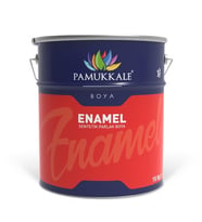 Pamukkale Enamel Sentetik Parlak Boya 15 Kg 80 Gloss Krom Sarı Ral 1023