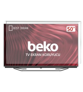 Beko B50K790G Tv Ekran Koruyucu - Beko 50" inç 126 cm Tv Ekran Koruyucu B50K 790G