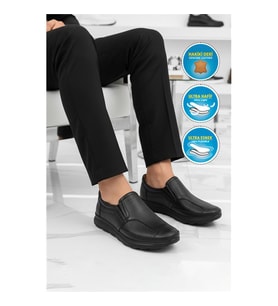 Ayakmod Premium 505 M Siyah Erkek Klasik Ayakkabı